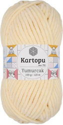 Kartopu Yumurcak Gelbes Strickgarn