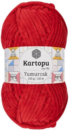 Kartopu Yumurcak Πολυεστέρας Κόκκινο 120m 100gr