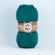 Madame Tricote Paris Merino Gold Μεικτό Πετρόλ ...