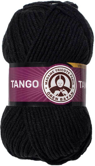 Madame Tricote Paris Tasche Acrilyc Schwarzes 120m 100g