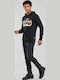 Sweatshirt with Hood Black