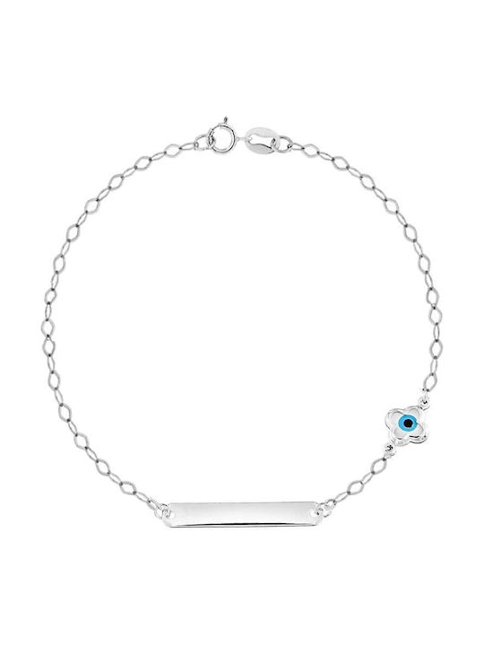 Eforo Kids Bracelet ID with Evil Eye