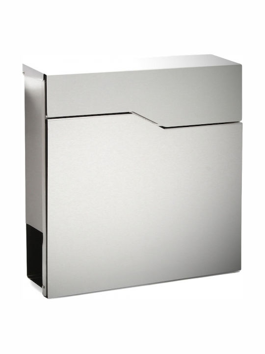 Wiltoc Външна Пощенска Кутия Inox в Сребрист Цвят 37x10.5x37см Wiltoc Външна Пощенска Кутия Inox в Сребрист Цвят 37x10.5x37см