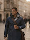 Men's Winter Parka Jacket Waterproof and Windproof Royal