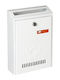 Viometal LTD Outdoor Mailbox Metallic in White Color