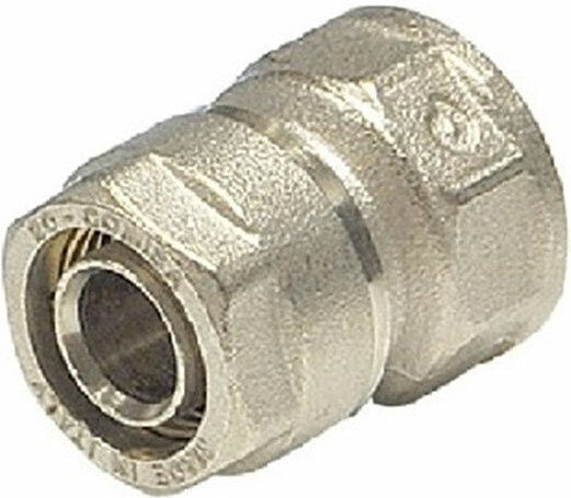 Brass Form Ρακόρ Σύνδεσης Σωλήνα Πολυστρωματική Σωλήνα 1/2" Θηλυκό 18mm 003-006-106