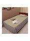 Olia Home Κουβερλί Ημίδιπλο Μπεζ 180x250cm