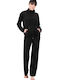 Sweatpants Jogger Velvet Black