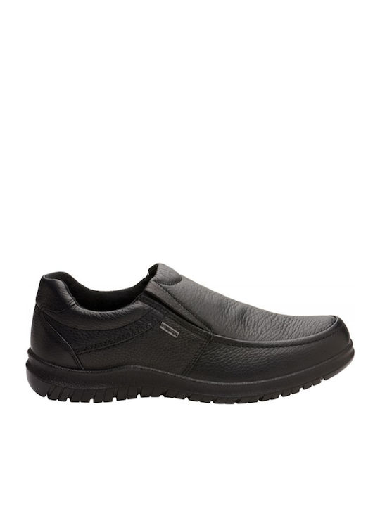 Imac Men's Anatomic Leather Casual Shoes Black ...