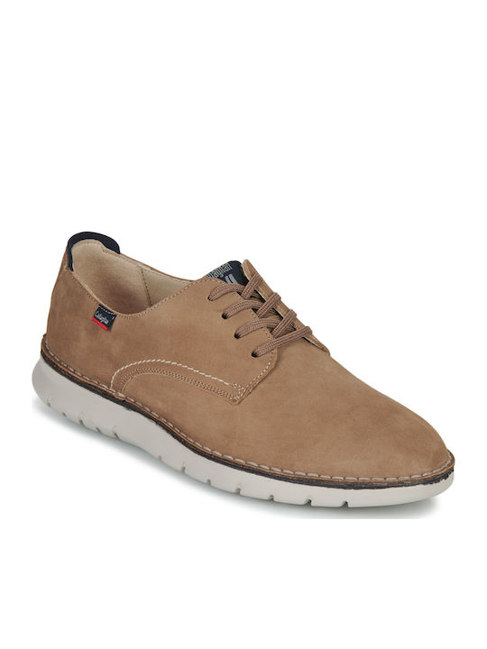 Callaghan Men's Leather Casual Shoes Beige