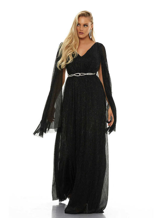 RichgirlBoudoir Maxi Rochie de Seară Negru