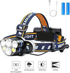 Rechargeable LED Head Flashlight