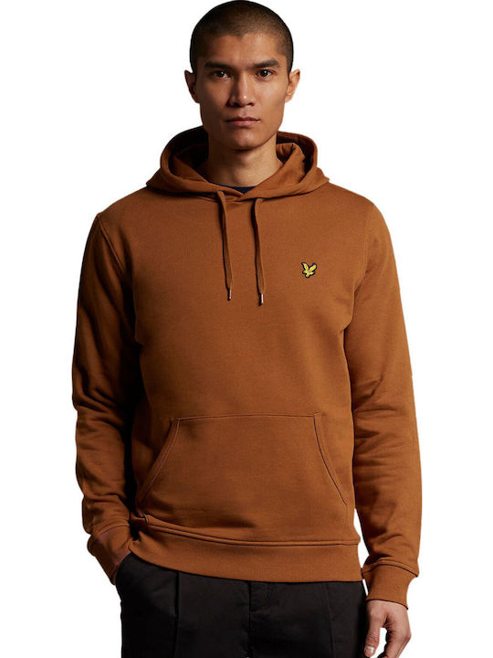 Lyle & Scott Sweatshirt mit Kapuze Braun