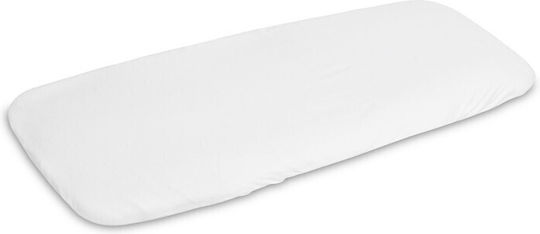 Sensillo Baby Sheet Crib Cotton Fitted White 40x90cm