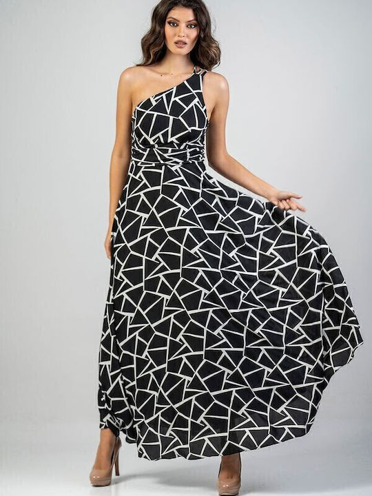 Rochie Maxă de Seară pentru Femei Negru
