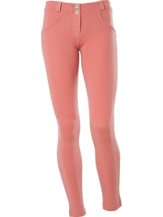 Freddy Damen Stoffhose Push Up Rosa