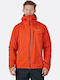 Winter Jacke Wasserdicht Orange