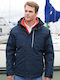 Winter Jacket Waterproof Navy Blue