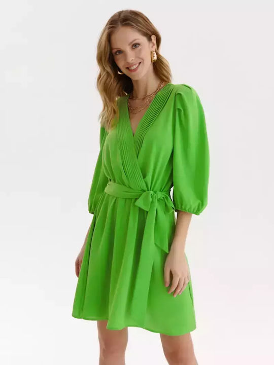 Make your image Summer Mini Dress Green