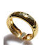 Bizoutaki Ring Small Wedding Band made of Silver Gold Plated