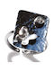 Bizoutaki Ring with Zircon made of Silver