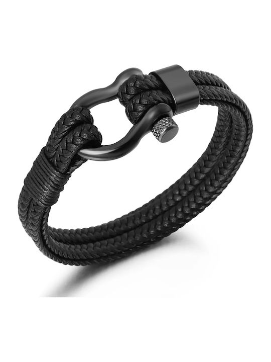 Legend Accessories Βραχιόλι Δερμάτινο