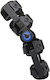 E-Life Bracing Adjustable Knee Splint Black E-KN096