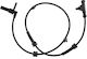 NTY ABS Sensor for Ford Express Nissan Almera Tino Renault Express Rover 200 / 25 / 400 / Streetwise