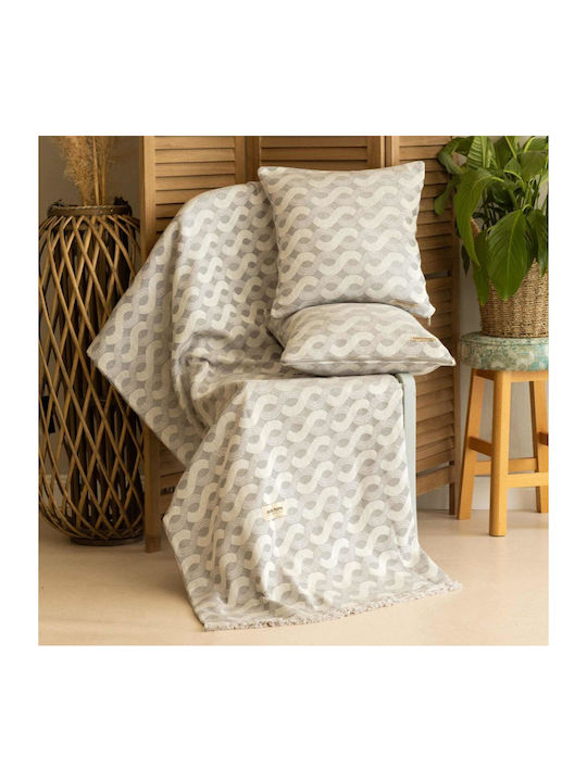 Aslanis Home Pinovo Sofa Throw 2 Seater Chenill...
