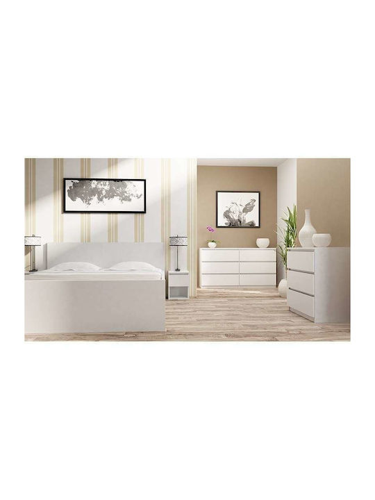Comoda pentru Dormitor M4 cu 4 sertare White 70...