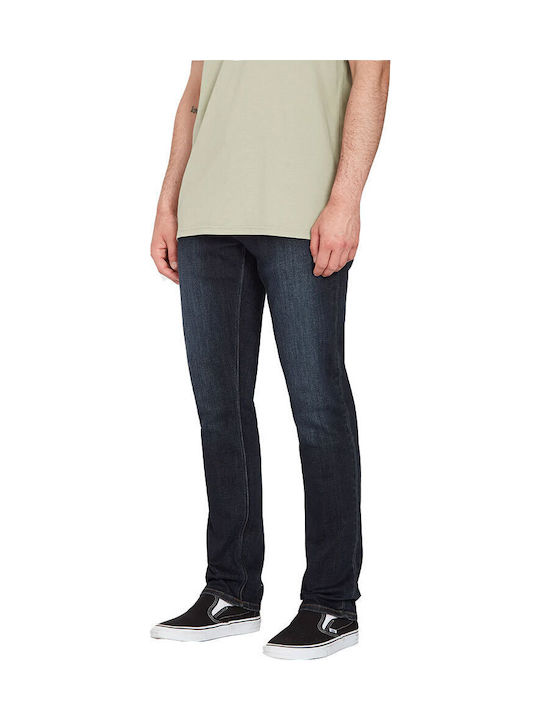 Volcom Vorta Ανδρικό Παντελόνι Τζιν με Slim Str...