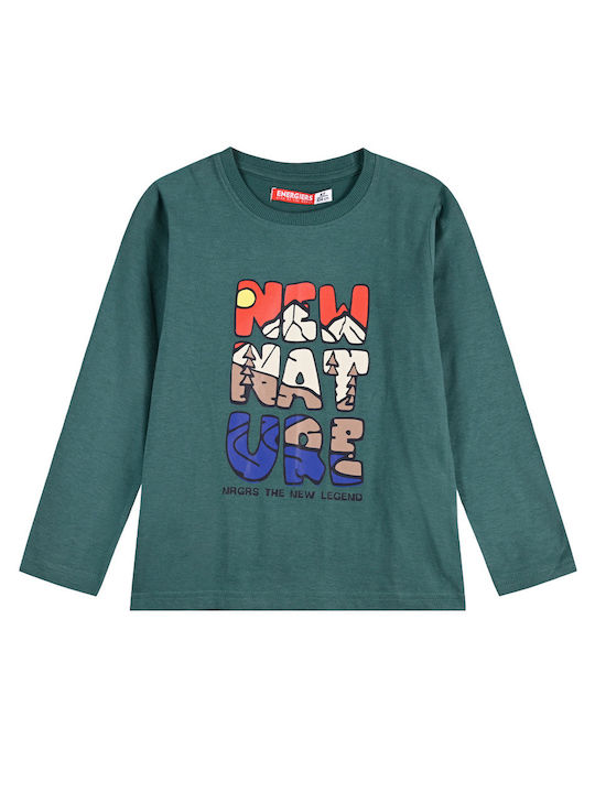 Energiers Kids Blouse Long Sleeve Green