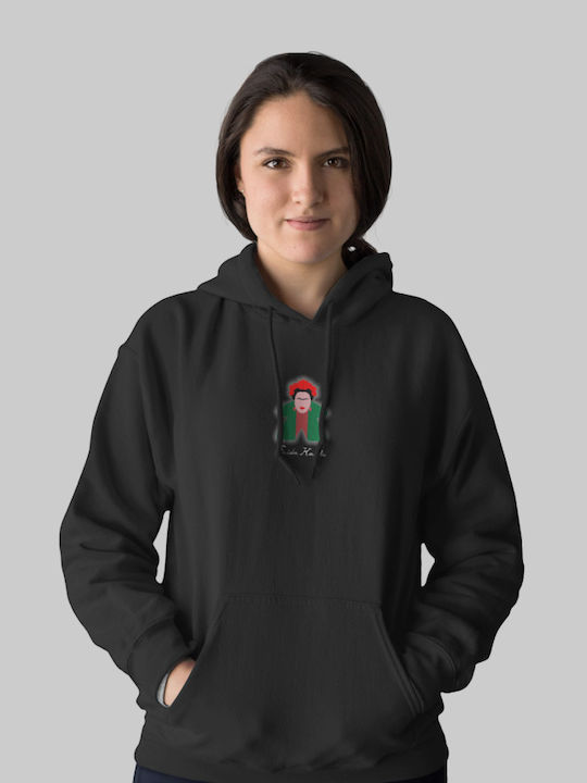 TKT Kapuzenpulli Frida Kahlo Schwarz