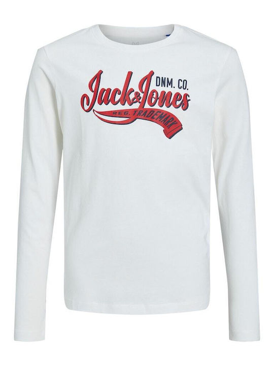 Jack & Jones Kids Blouse Long Sleeve White