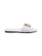 Fshoes Synthetic Leather Women's Sandals White