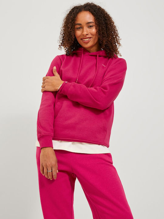 Jack & Jones Long Women's Sweatshirt Fuchsia