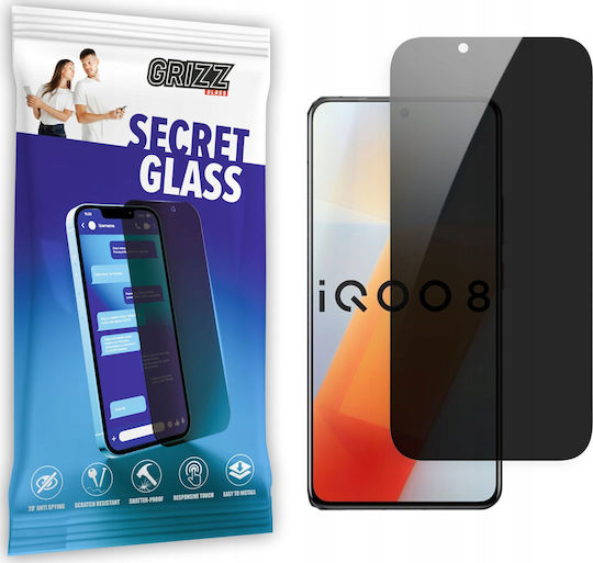 GrizzGlass SecretGlass Privacy Закалено Стъкло Realme 8 5G