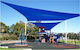 Ecoshadow Правоъгълена Shade Sail Син 3x25m 280гр/кв.м