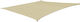 General Trade Rechteckig Sonnensegel Ecru 3x4m 200gr/m²