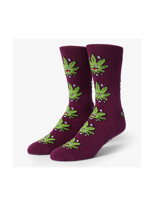 HUF Men's Socks Purple