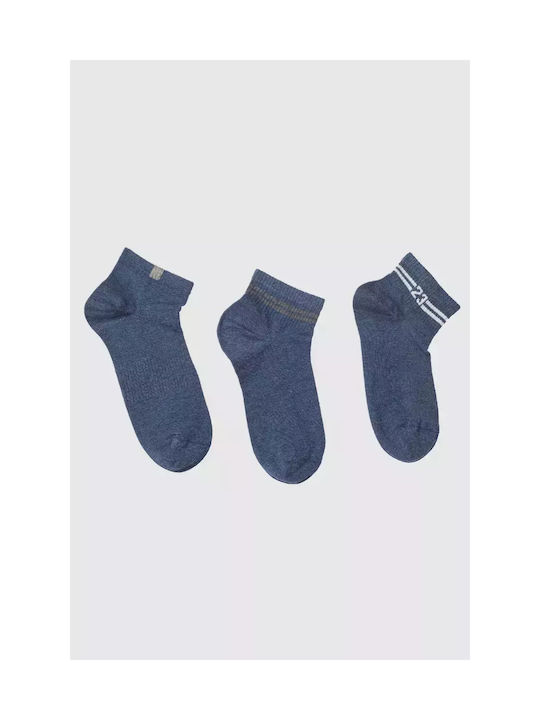 ME-WE Men's Socks Blue 3Pack