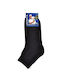 Jokers Men's Solid Color Socks Black