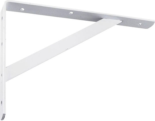 Metallic Corner Shelf White 500x325mm 3101015910003