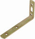 Metallic Corner Shelf Bronze 120x55mm
