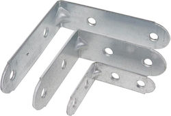 Metal-con Ъглов рафт Поцинковани в Сребрист цвят 40x40мм 1бр Γ-Γ252