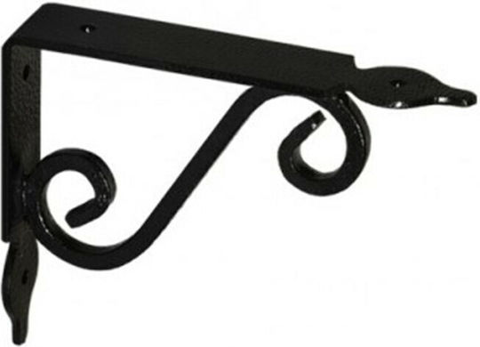 Bolis Italia Raft de colț din Oțel Inoxidabil în Culoare Negru 170x230mm 1buc 2023/3-33