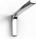 Bolis Italia Metallic Corner Shelf Silver 180x114mm Γ-Γ832