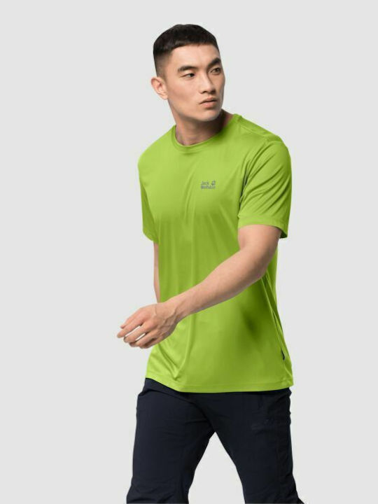 Jack Wolfskin Αθλητικό T-shirt Κίτρινο