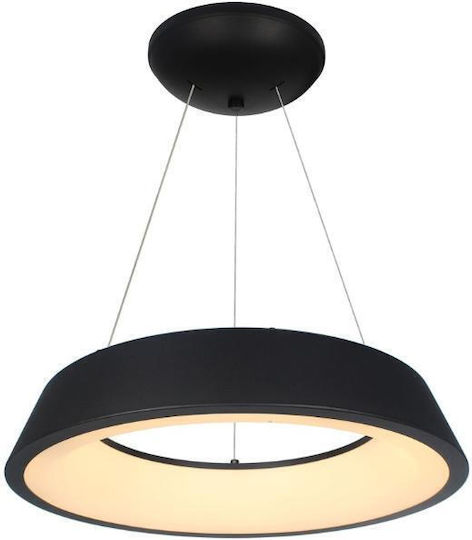 Klikareto Circle Hängelampe Schwarz 50x120cm.
