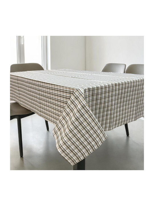 Linea Home Τραπεζομάντηλο Ν12296 Χακί 140x180εκ.